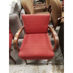 FAUTEUIL BRIDGE ROUGE 