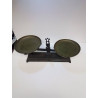 BALANCE ANCIENNE + 2 PLATEAUX 