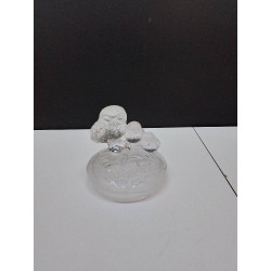 STATUETTE CRISTAL HIBOUX 