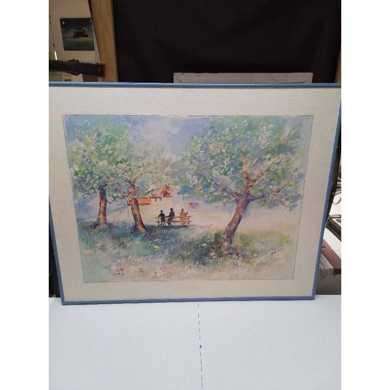 PANNEAU PEINT MATHES JEAN 