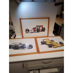 LITHOGRAPHIE FORMULE 1 LA...