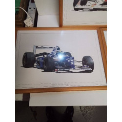 LITHOGRAPHIE FORMULE 1 LA PIECE