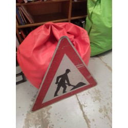 PANNEAU DE CHANTIER ANCIEN 