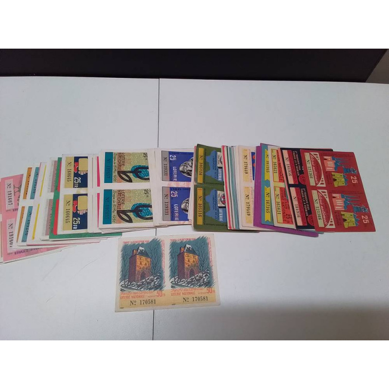 LOT LOTERIE NATIONALE LUXEMBOURG 