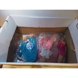 LOT VÊTEMENTS BARBIE 48 PIECES