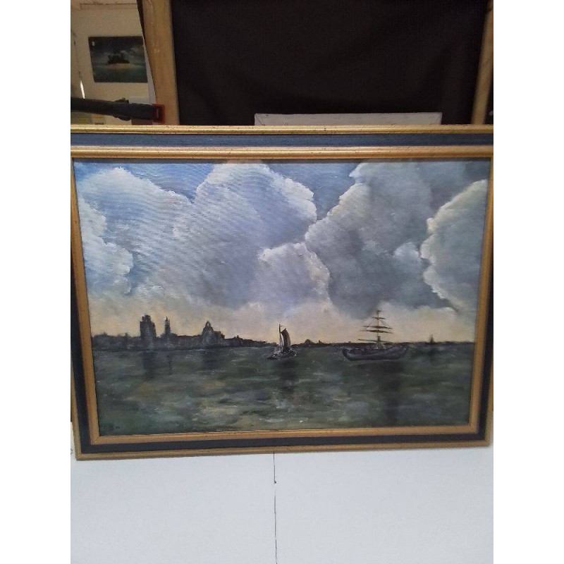 TOILE SIGNÉE CIOTTI 