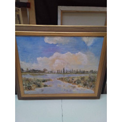 TOILE SIGNÉE CIOTTI 