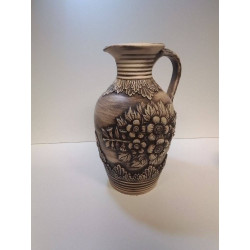 CRUCHE MOTIF FLEURS GM