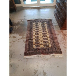 TAPIS TON BRUN 160X94