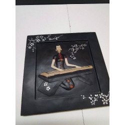 CADRE EN RESINE ASIATIQUE 