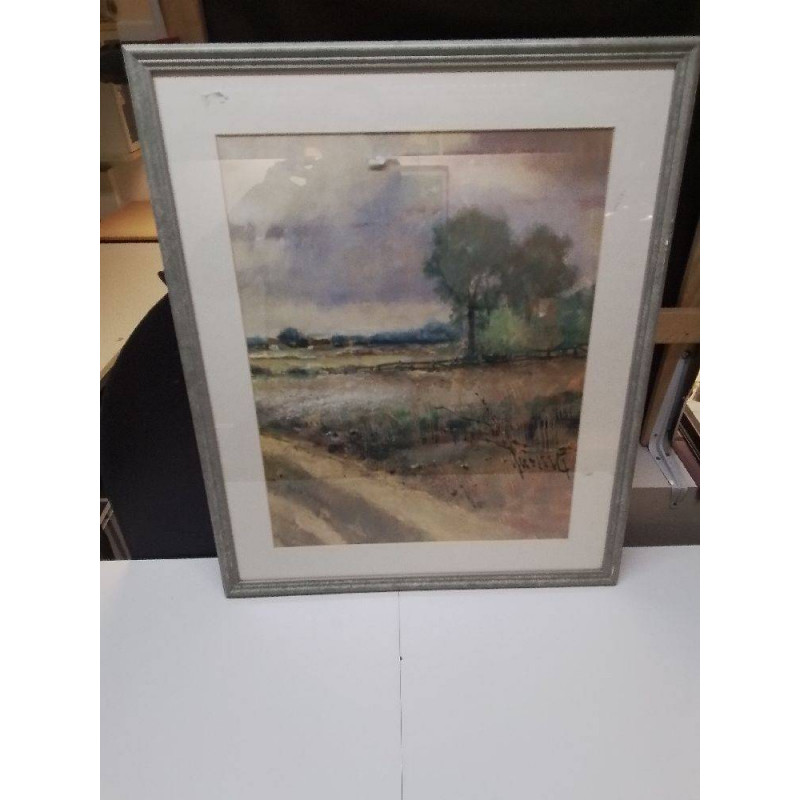 ESTAMPE VUE DU CHAMPS