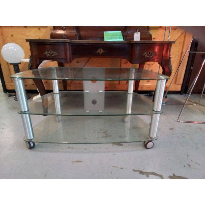 MEUBLE TV VERRE 
