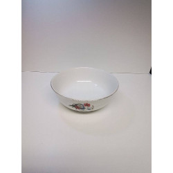 PLAT MOTIF FLEURS MOULIN...