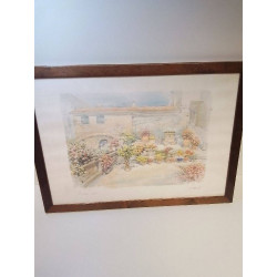 TABLEAU MAISON FLEURIS F NERI