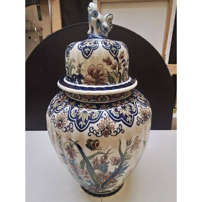 POT A COUVERT VIEUX RHODES BOCH 