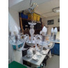 LUSTRE STYLE MURANO 8 BRANCHES + PAMPILLES 