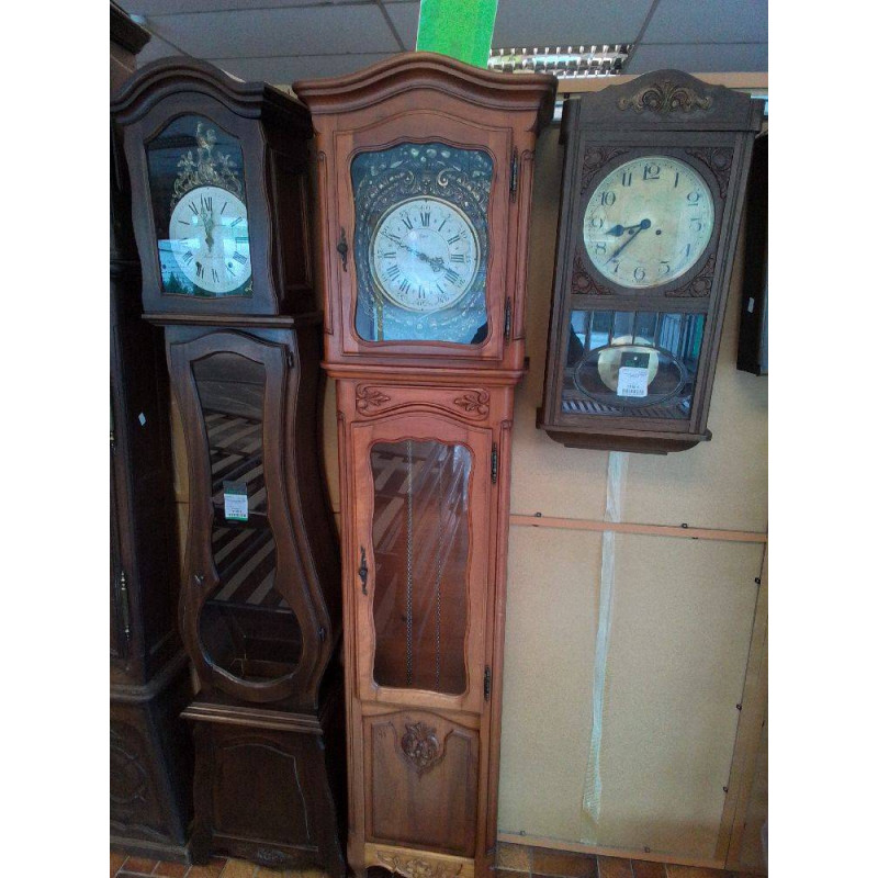 HORLOGE DE PARQUET MERISIER 