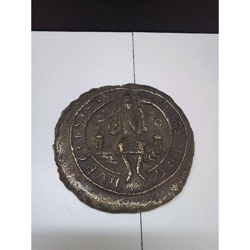 DÉCORATION EN PLATRE EFFET BRONZE 