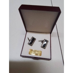 BOUTONS DE MANCHETTE ARGENT...