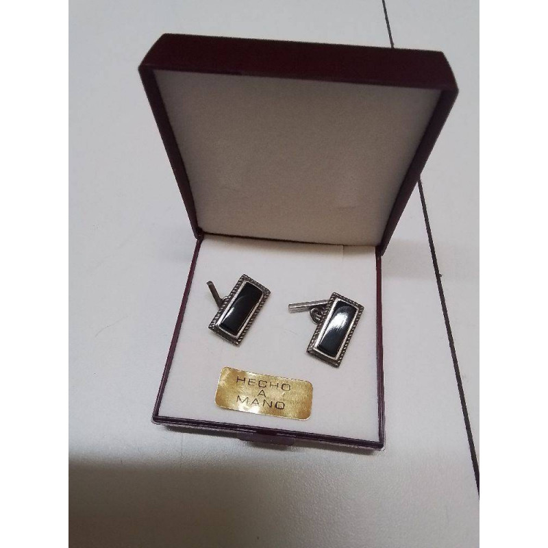 BOUTONS DE MANCHETTE ARGENT 925