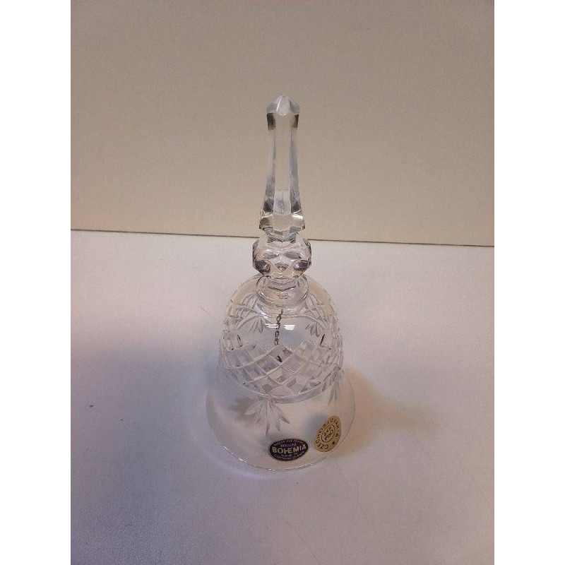 CLOCHETTE CRISTAL BOHEMIA 