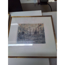 PEINTURE MM SIGNÉE PRETE HERRAD 