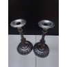 PAIRE DE CHANDELIERS 