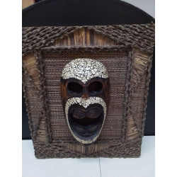 DÉCORATION MURALE MASQUE 