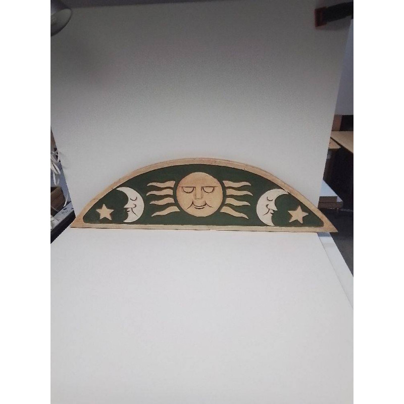 DECO LUNE EN BOIS 
