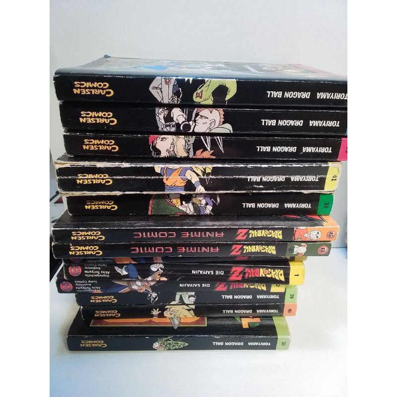 LOT MANGAS DBZ 