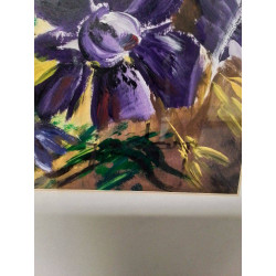 PEINTURE SUR PAPIER SIGNÉE GODAR FRANCOIS 