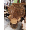FAUTEUIL ROTIN EMMANUELLE EN L\'ÉTAT 