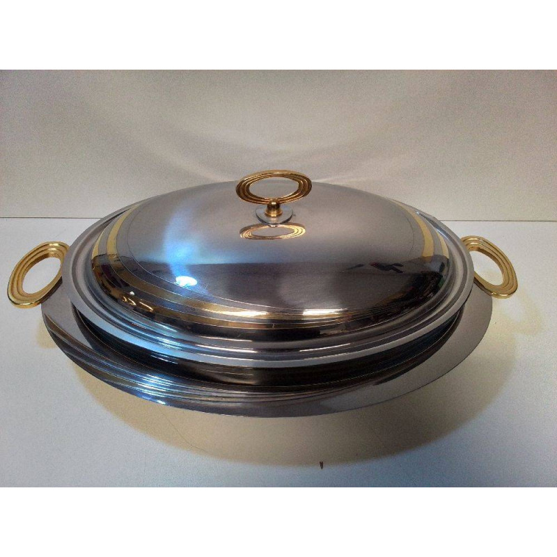 PLAT OVALE INOX 