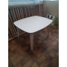 TABLE ENFANT MODERNE BLANCHE 86X69