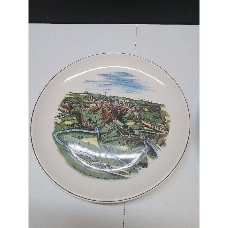 ASSIETTE VILLEROY ET BOCH LUXEMBOURG VERS 1558