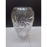 VASE CRISTAL CISELÉ AVEC ÉCLAT 