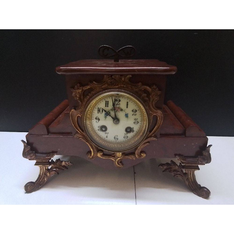 HORLOGE DE CHEMINÉE EN L’ETAT 