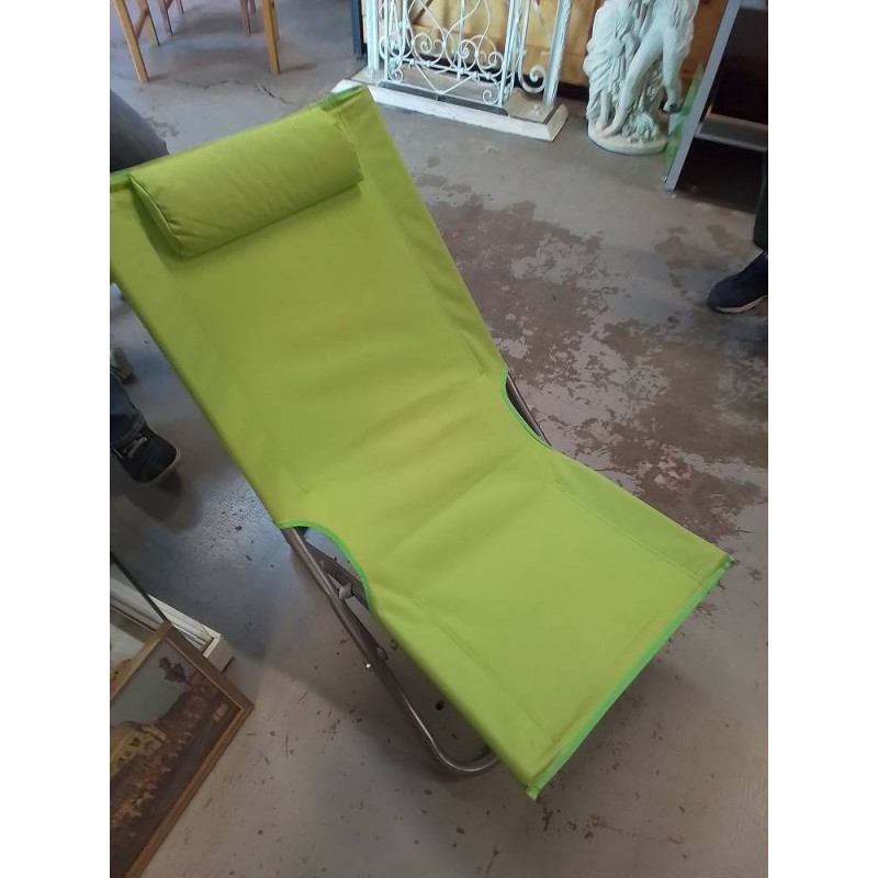 CHAISE DE JARDIN VERTE 