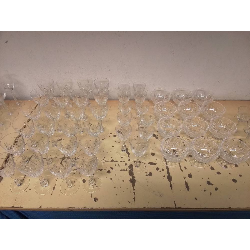 LOT DE VERRES VAL ST LAMBERT 