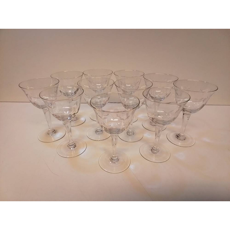 LOT DE VERRES A LIQUEUR 