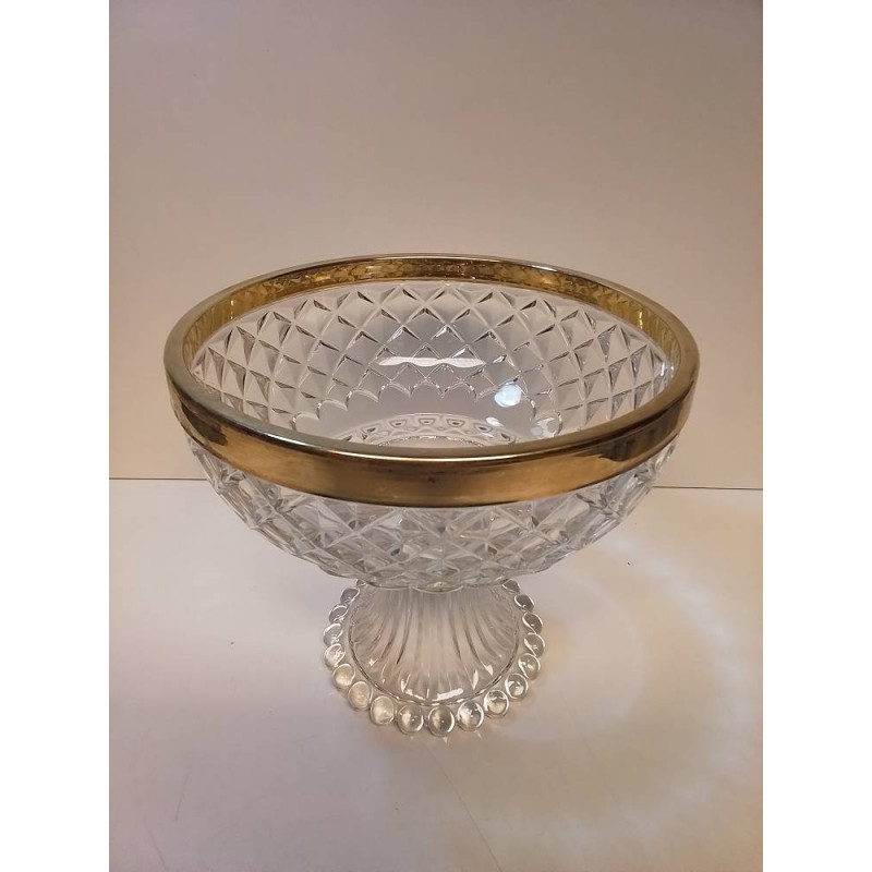 COUPE VERRE CISELÉ 
