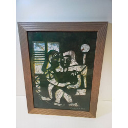 CADRE SIGNÉE CAROVERDE