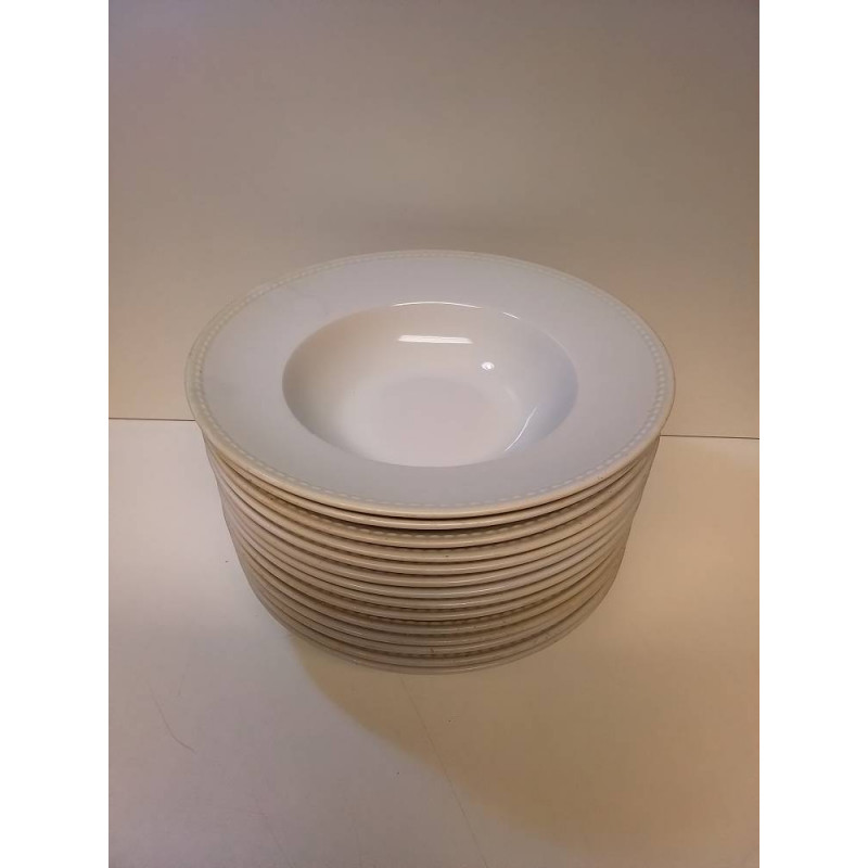 LOT D\'ASSIETTES CÉRAMIQUE 