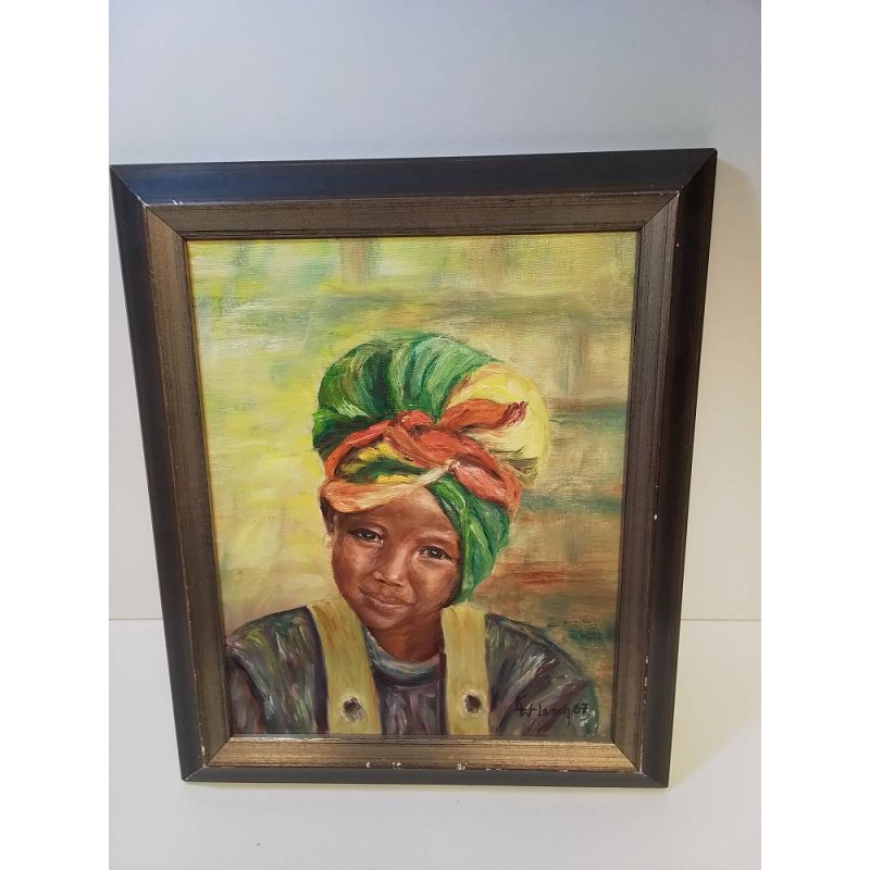 PORTRAIT SIGNÉE LOSCH