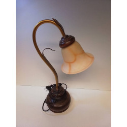 LAMPE PATE VERRE 