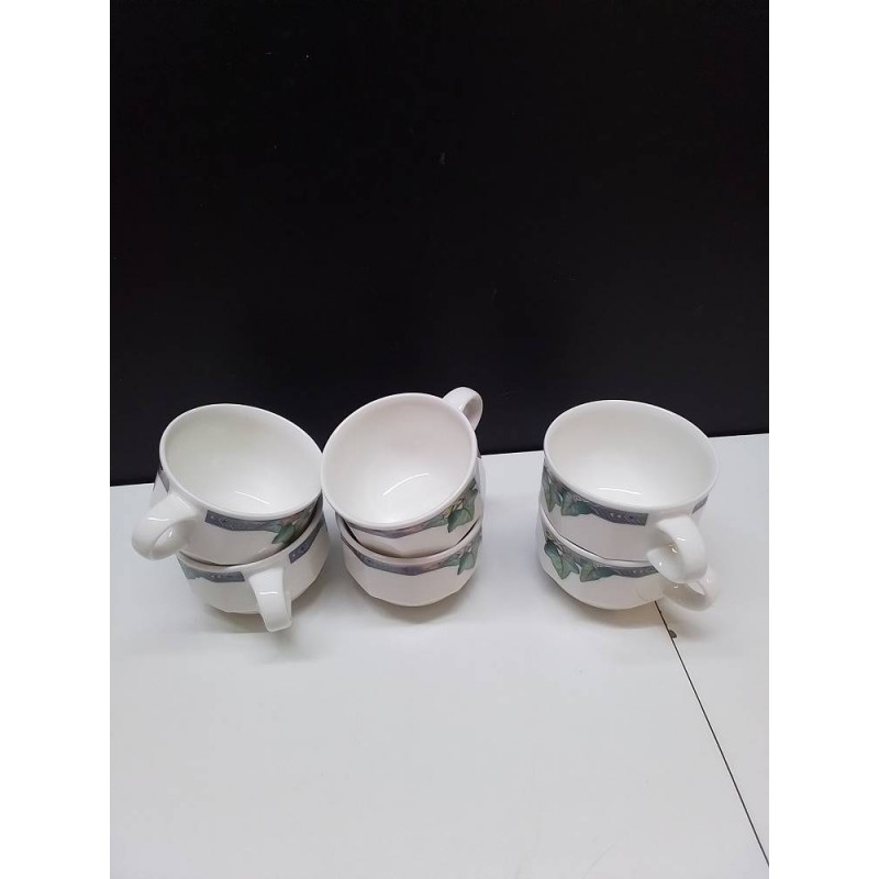 LOT TASSES VILLEROY ET BOCH 