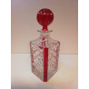 CARAFE CRISTAL TON ROUGE 