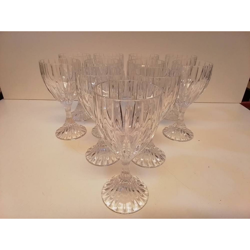 LOT DE VERRES CRISTAL MIKASA 