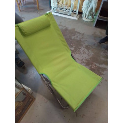 CHAISE DE JARDIN VERTE 