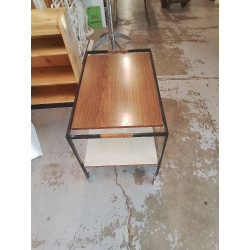 DESSERTE A ROULETTE VINTAGE 